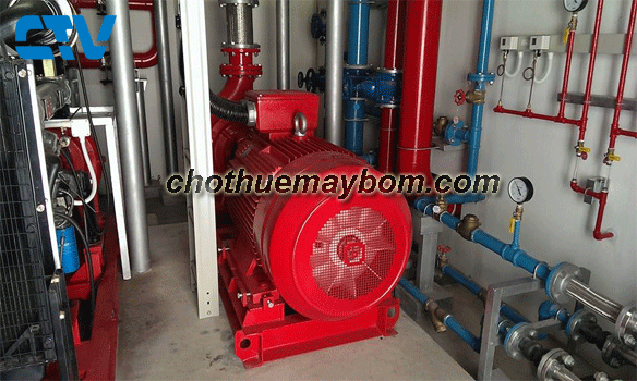 Cho thuê máy bơm cứu hỏa nhanh chóng, chuyên nghiệp