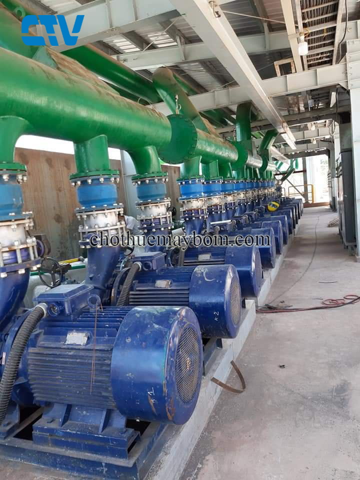 Cho thuê máy bơm nước chất lượng, giá rẻ tại miền Bắc