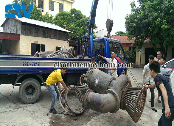 Nơi cho thuê máy bơm nước giá rẻ tại Hà Nội