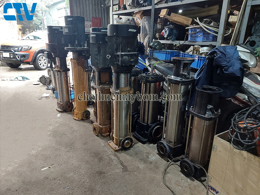 Vệ sinh, bảo dưỡng buồng bơm trục đứng giá rẻ tại Hà Nội