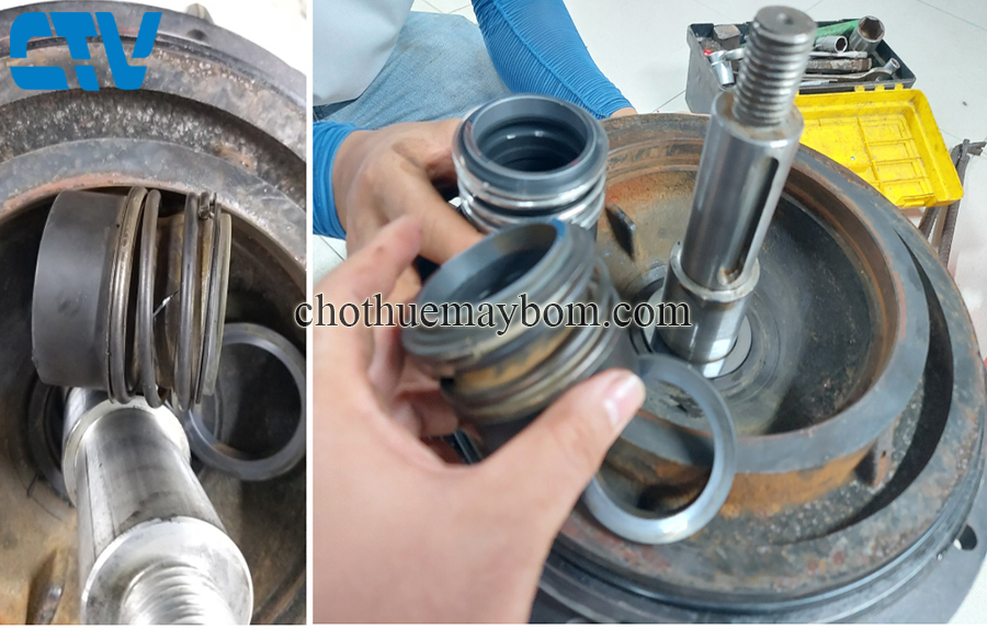 Nguyên nhân và cách khắc phục phớt bơm công nghiệp bị hỏng