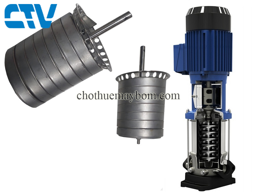 Cánh, ốp máy bơm trục đứng KSB Movitec 4/11 B
