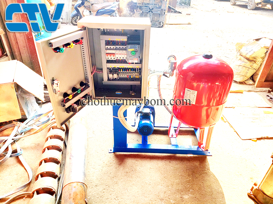 Tủ điện điều khiển máy bơm, tủ điện hệ thống máy bơm 1 bơm