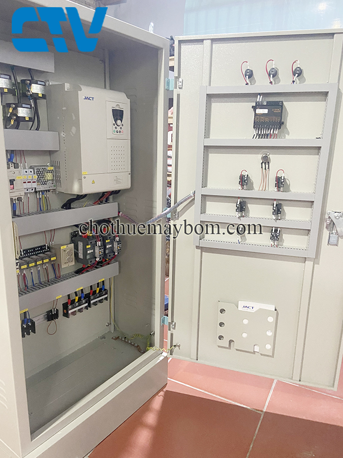 Thiết kế, lắp ráp tủ điện máy bơm 37Kw điều khiển cụm máy bơm tăng áp công nghiệp