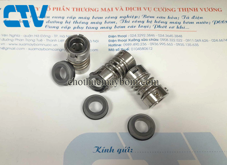 Phớt trục đứng (Phớt cơ khí) Dragon DVM 1-190