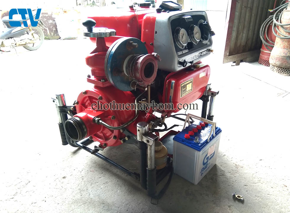 Cho thuê máy bơm PCCC, bơm cứu hỏa uy tín, chất lượng, giá tốt tại Hà Nội